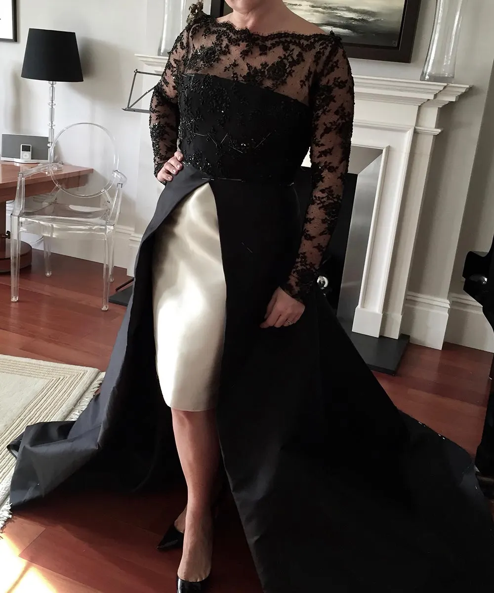 Sharon Cunningham Bride wedding dress