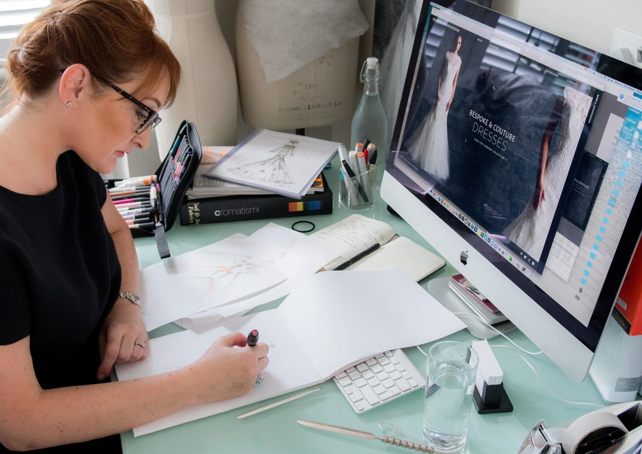 Hand-made bespoke couture, designed with you